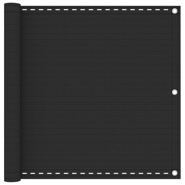 vidaXL rõdusirm antratsiithall 90x300 cm HDPE