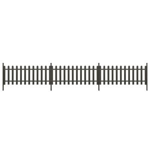 vidaXL lippaed 3 postiga, WPC, 614x80 cm