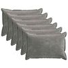 vidaXL Diivanipadi 2 tk HOUTEN Helehall 50 x 70 cm &Scaron;en&uuml;&uuml;lfabric