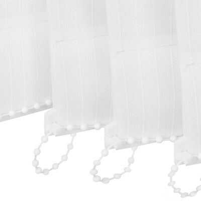 vidaXLi vertikaalsed kardinad 120 x 250 cm valge