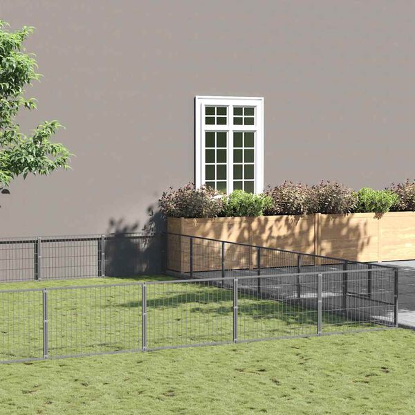 vidaXL koeraaedik, h&otilde;be, 36 m&sup2;, teras