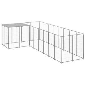 vidaXL koeraaedik, h&otilde;bedane, 6,05 m&sup2;, teras