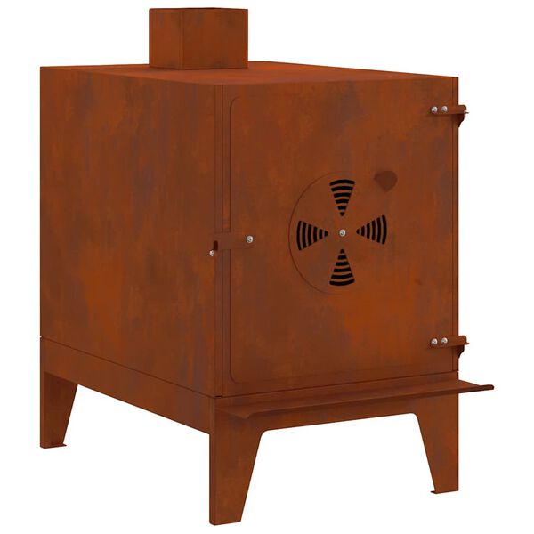 vidaXL Matkapliit 35x50x60 cm Corten teras