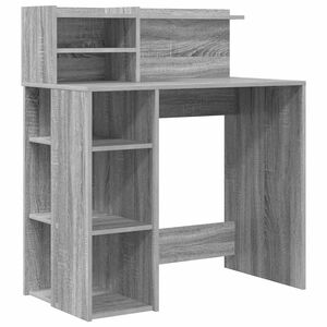 vidaXL Laud Hall Sonoma Tehispuit 90 x 48 x 101,5 cm