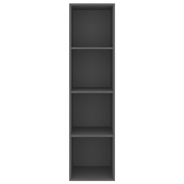 vidaXL seina telerikapp, hall, 37 x 37 x 142,5 cm, tehispuit