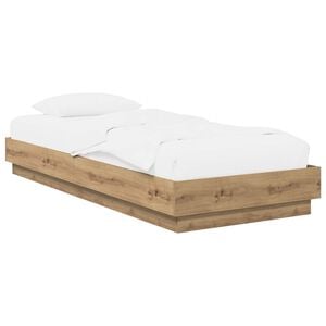 vidaXL P&otilde;randvoodi raam Artisan tamm 80 x 200 cm Tehispuit