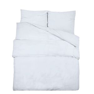 vidaXL tekikotikomplekt valge 200 x 200 cm puuvill