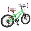 vidaXL Kids Mountain Bike 20 Tolli 6-Speed 5-8 aastastele Roheline
