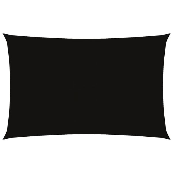 vidaXL oxford-kangast p&auml;ikesepuri, ristk&uuml;likukujuline, 5 x 8 m, must