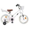 vidaXL Laste Bike 16 Tolli 4&ndash;6 aastastele Valge
