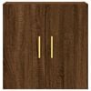 vidaXL seinakapp, pruun tamm, 60 x 31 x 60 cm, tehispuit