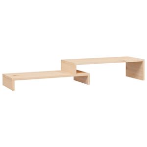 vidaXL monitorialus, (52-101) x 22 x 14 cm, m&auml;nnipuit