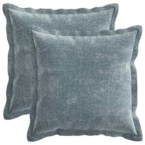 vidaXL Diivanipadi 2 pcs HOUTEN Helesinine 45 x 45 cm &Scaron;en&uuml;&uuml;lfabric