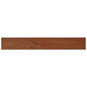 vidaXL Akna aluskate Pruun puit 160 x 20 x 4,5 cm PVC