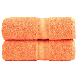 vidaXL premium-klassi pesur&auml;tikud SOLUND 2 tk oranžid 30 x 30 cm 600 g/m&sup2;