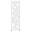 vidaXL Hoidik ja riputustugi Valge 15.5 x 15.5 x 49 cm Metall