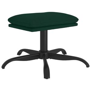 vidaXL jalapink, tumeroheline, 60x60x36 cm, samet