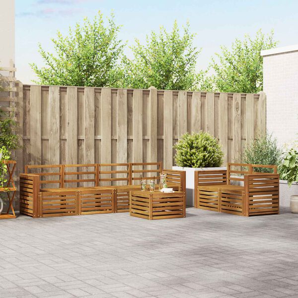 vidaXL Diivanikomplektid Tugev akatsiapuu