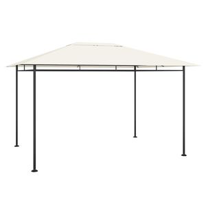 vidaXL lehtla 384x281x270 cm, kreemjas, 180 g/m&sup2;