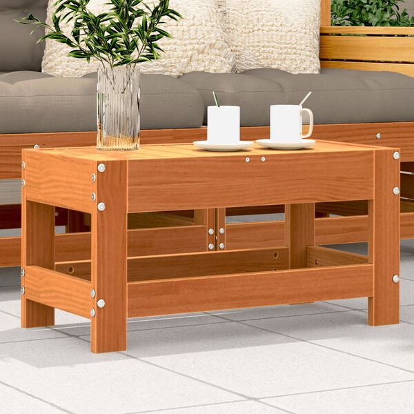 vidaXL aia jalapink, vahapruun, 62 x 30 x 32 cm, m&auml;nnipuit