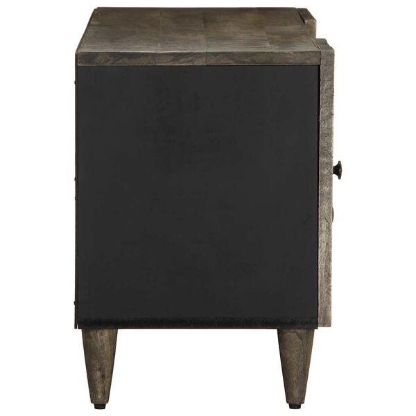 vidaXL telerikapp helehall 105x33,5x46 cm t&auml;ispuidust mango