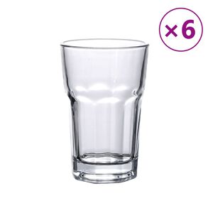 vidaXL klaasid 6 tk, 295 ml