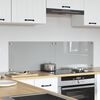 vidaXL K&ouml;gi Splashback 2 pcs Helehall 70 x 40 cm karastatud klaas
