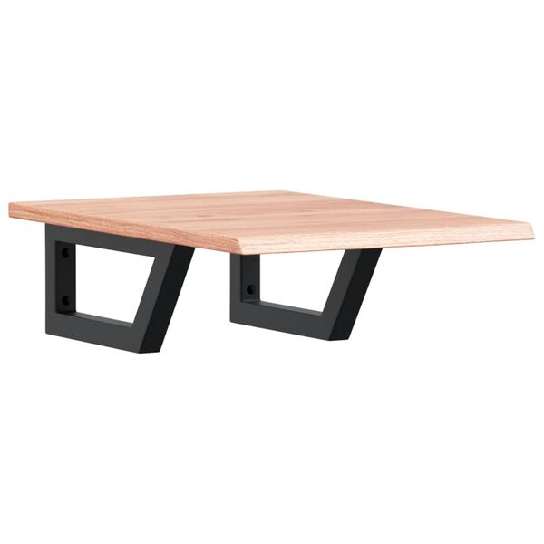 vidaXL seinale kinnitatav valamuriiul, teras ja tammepuit