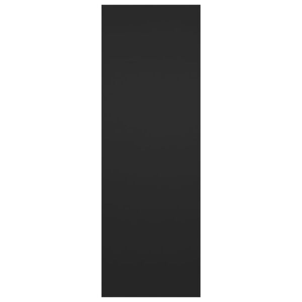 vidaXL telerikapid 2 tk, must, 30,5 x 30 x 90 cm, tehispuit