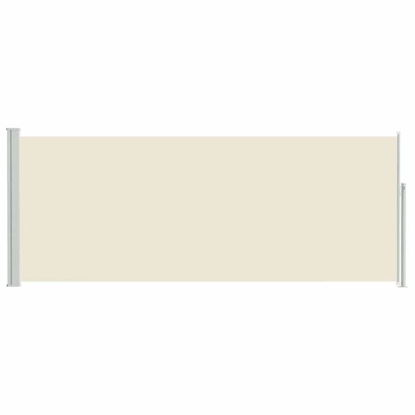 vidaXL lahtit&otilde;mmatav k&uuml;lgsein, 120 x 300 cm, kreemjas