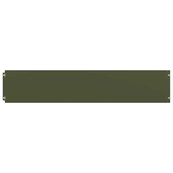 vidaXL muruääred 30 tk oliivroheline 20x103 cm külmvaltsitud teras