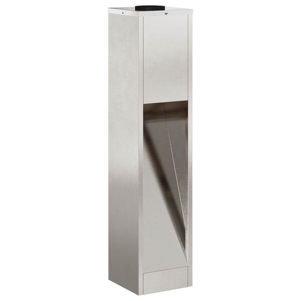 vidaXL P&auml;ikese Led Rada Valgus 2 pcs H&otilde;bedane Roostevaba teras