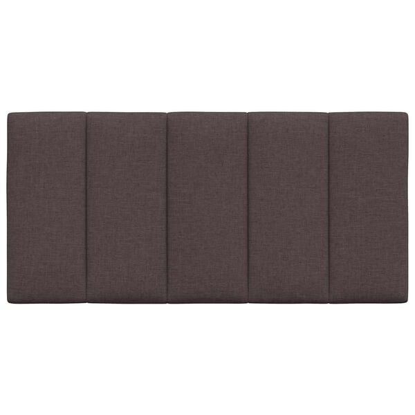 vidaXL voodipeatsi padi Hanko, tumepruun, 100 cm, kangas