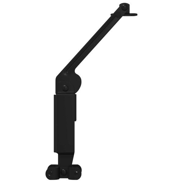 vidaXL Kaantoehing 2 pcs Must 192 x 32 x 50 mm Teras