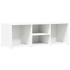vidaXL jalatsipink, valge 102x35x35 cm tehispuit