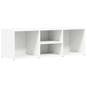 vidaXL jalatsipink, valge 102x35x35 cm tehispuit