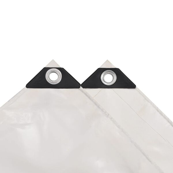 vidaXL present, 650 g/m² 2,5 x 3,5 m, valge