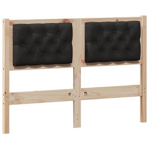 vidaXL Peats Muu Pruun ja must 120 cm M&auml;nnipuit