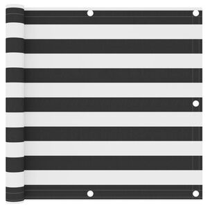 vidaXL r&otilde;dusirm, antratsiithall ja valge, 90 x 300 cm, oxford-kangas