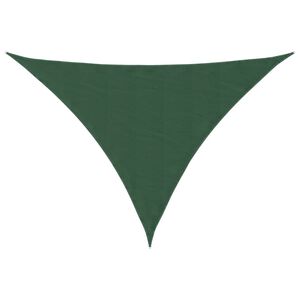 vidaXL p&auml;ikesepuri, kolmnurk, 2,5 x 2,5 x 3,5 m, tumeroheline