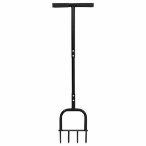 vidaXL Muruaeratori t&ouml;&ouml;riist Must 95 x 27 cm Plastmass