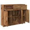 vidaXL puhvetkapp Old Wood 91x28x75 cm Engineered Wood