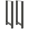 vidaXL baarilaua jalad, antratsiithall, 2 tk, 60 x (110-111) cm, teras