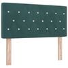 vidaXL Peats Tume rohelise 100 cm Samet