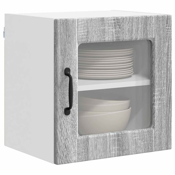 vidaXL K&ouml;&ouml;gikapp riiuliga 2 pcs Hall Sonoma 40 x 31 x 40 cm Tehispuit