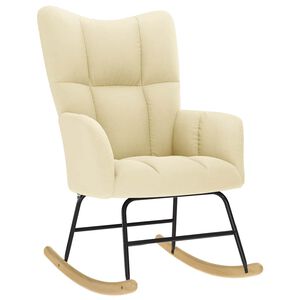 vidaXL kiiktool, kreemjasvalge, kangas