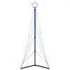 vidaXL LED j&otilde;ulupuu, 483 LEDi, sinine, 240 cm