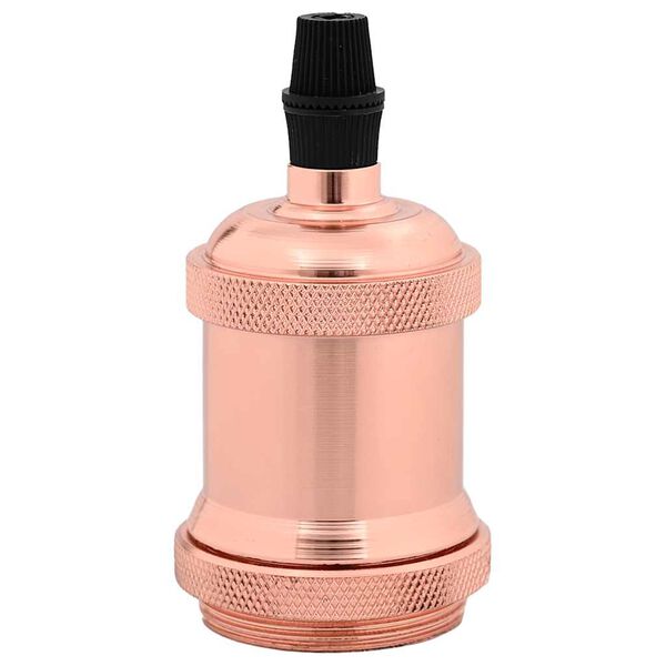 vidaXL Lambihoidjad 2 tk Rose Gold E27