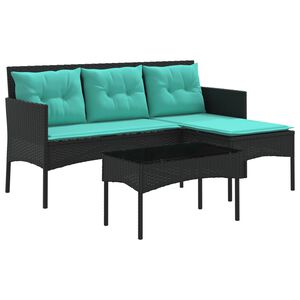 vidaXL Aia Diivanikomplekt padjaga 2 pcs pol&uuml;rotang