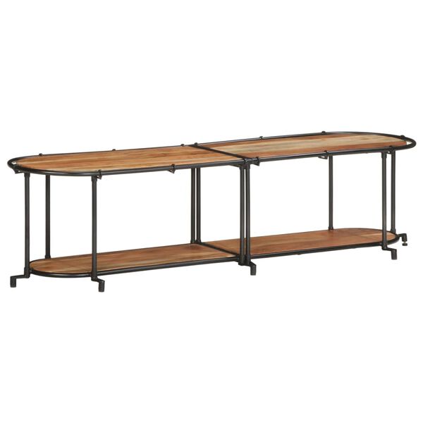 vidaXL telerikapp, 160x42x40 cm, toekas akaatsiapuit